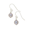 Lido Grey Freshwater Pearl Silver Drop Earrings 0263EG | H&H