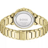 Boss Watches Ladies Gold Plated Crystal Set Watch 1502679