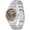 Boss Watches Ladies Stainless Steel Crystal Set Watch 1502699