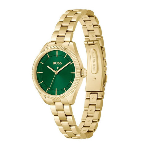 BOSS Watches Sage Collection Green Dial Ladies Watch 1502729
