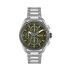 Boss Watches Volane Khaki Green Dial Stainless Steel Mens Watch 1513951