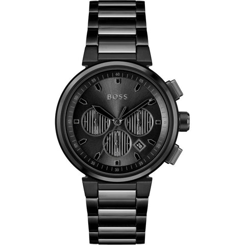 Boss Watches Black IP Stainless Steel Mens Watch 1514001