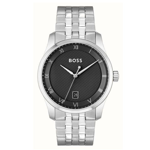 BOSS Watches Principle Black Dial Mens Watch 1514123