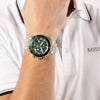 BOSS Watches Sealiner Green Dial Chronograph Mens Watch 1514325