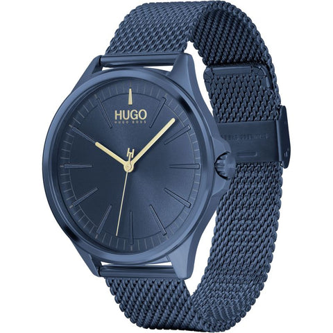 Hugo Blue IP Stainless Steel Mens Watch 1530136