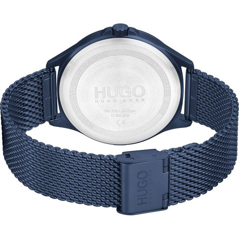Hugo Blue IP Stainless Steel Mens Watch 1530136