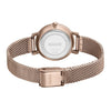 Hugo Cherish Rose Gold Mesh Bracelet Ladies Watch 1540085