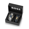 BOSS Watches Strike Mens Watch and Bracelet Gift Set 1570191