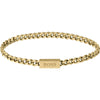 Boss Jewellery Yellow Gold Plated Mens Bracelet 1580172M