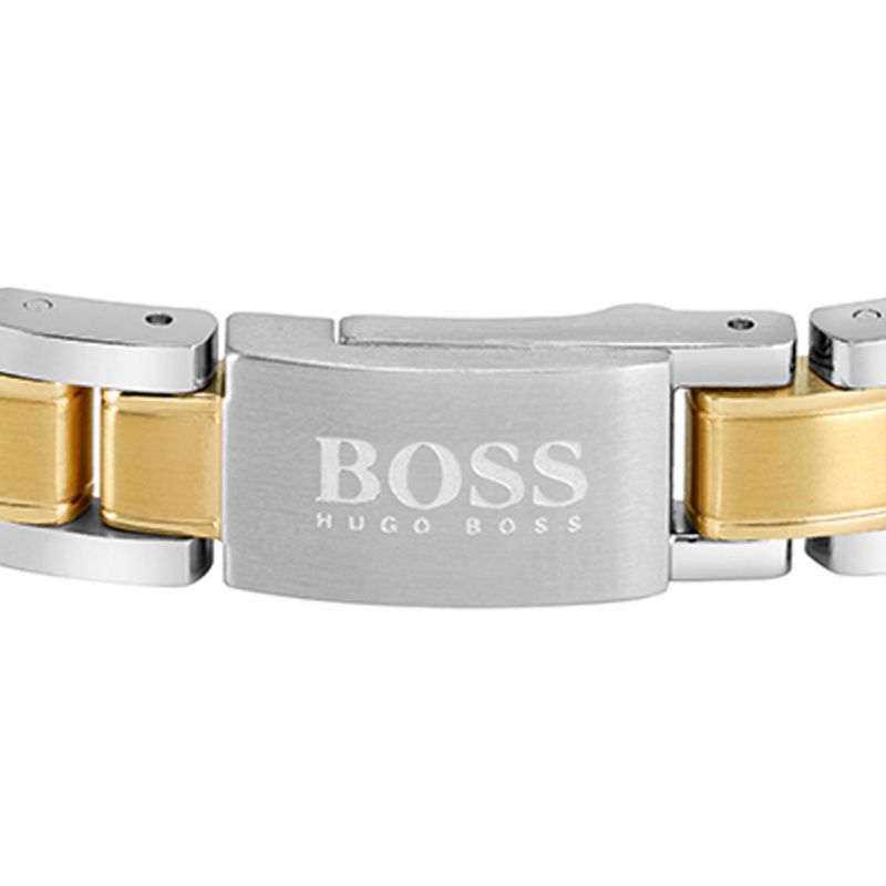 Boss Jewellery Mens Link Bracelet 1580195 H&H Jewellers– Hollins