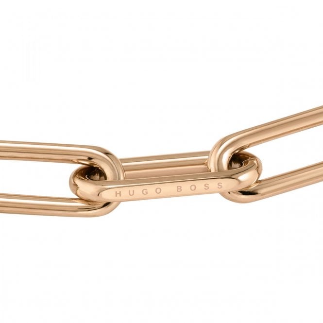 Hugo boss discount rose gold bracelet