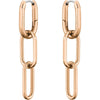 Boss Jewellery Ladies Rose Gold Plated Drop Earrings 1580202