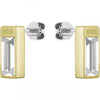 Boss Jewellery Ladies Gold Plated Stud Earrings 1580413