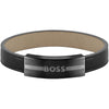 Boss Jewellery Mens Leather Bracelet 1580490M