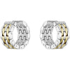 Boss Jewellery Ladies Isla Two Tone Hoop Earrings 1580531