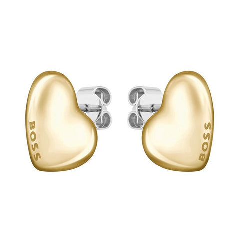 BOSS Jewellery Ladies Honey Heart Stud Earrings 1580564
