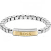 Boss Jewellery Mens Stainless Steel Bracelet 1580597M
