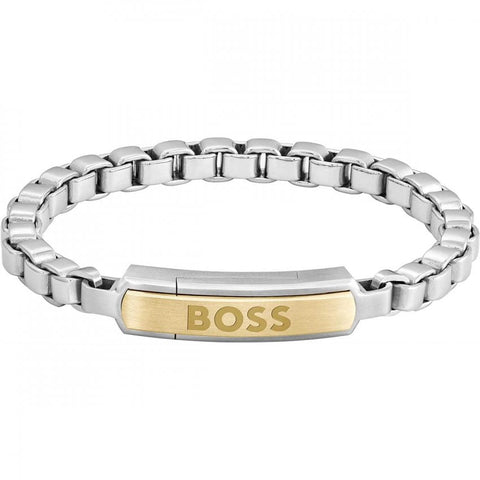 Boss Jewellery Mens Stainless Steel Bracelet 1580597M
