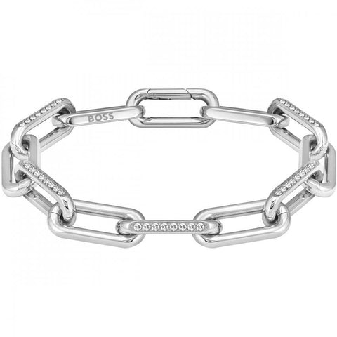 Boss Jewellery Ladies Stainless Steel Link Bracelet 1580599