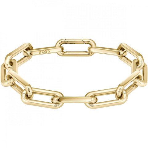 Boss Jewellery Ladies Gold Plated Link Bracelet 1580600