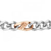 Boss Jewellery Mens Stainless Steel Figaro Bracelet 1580613M