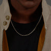 Boss Jewellery Sphere Metal Mens Beaded Chain 1580656