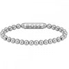 Boss Jewellery Mens Stainless Steel Sphere Beaded Bracelet 1580658M