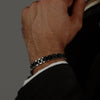 Boss Jewellery Mens Stainless Steel Metal Links Black IP Bracelet 1580665