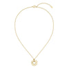 Boss Jewellery Live Circle Gold Plated Ladies Necklace 1580684