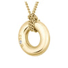 Boss Jewellery Live Circle Gold Plated Ladies Necklace 1580684