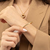 Boss Jewellery Live Gold Plated Ladies Bangle 1580686