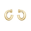 Boss Jewellery Live Gold Plated Ladies Hoop Earrings 1580690