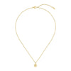 Boss Jewellery Double B Petit Gold Plated Ladies Necklace 1580747