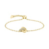 Boss Jewellery Live Precious Gold Plated Linked Circle Ladies Bracelet 1580757