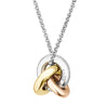 Boss Jewellery Harmonie Three Colour Circle Link Ladies Necklace 1580771