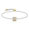Boss Jewellery Harmonie Three Colour Circle Link Toggle Ladies Bracelet 1580772