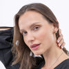 Boss Jewellery Harmonie Three Colour Cross Link Stud Earrings 1580773