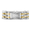 Boss Jewellery Stainless Steel and Gold Tone Mens Bracelet 1580813