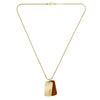 Boss Jewellery Mens Gold Tone Double Tag Necklace 1580835