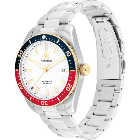 Tommy Hilfiger Mens Stainless Steel Automatic Watch 1710551