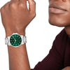 Tommy Hilfiger Bruce Green Dial Stainless Steel Mens Watch 1710672