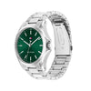 Tommy Hilfiger Bruce Green Dial Stainless Steel Mens Watch 1710672