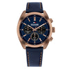 Tommy Hilfiger Hudson Blue Leather Strap Mens Watch 1710721