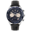 Sekonda Sports Chronograph Men's Watch Blue Dial Black Strap 1739