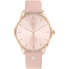 Tommy Hilfiger Pink Leather Strap Ladies Watch 1782215