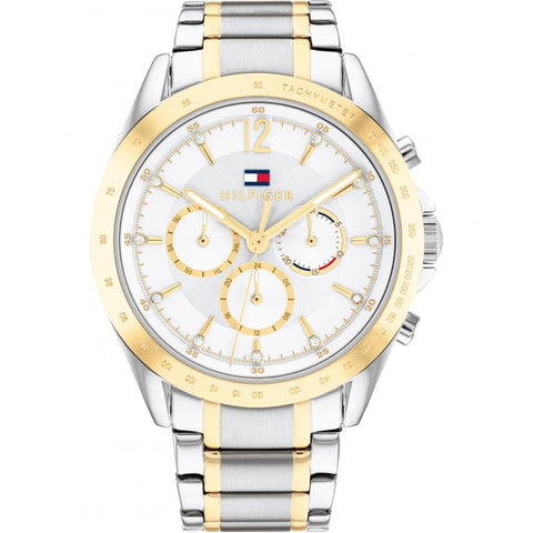 Tommy Hilfiger Two Tone Stainless Steel Ladies Watch 1782555