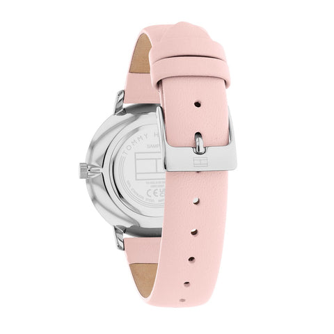Tommy Hilfiger Ladies Pink Leather Strap Watch 1782670
