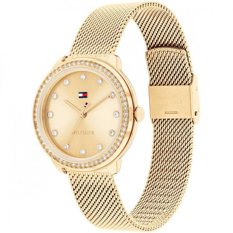 Tommy Hilfiger Gold Plated Ladies Watch 1782699
