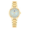 Tommy Hilfiger Blue Dial Gold Plated Bracelet Ladies Watch 1782904
