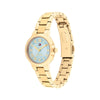 Tommy Hilfiger Blue Dial Gold Plated Bracelet Ladies Watch 1782904